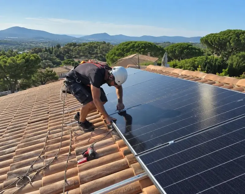 Installateur panneaux solaires La Clotte — pose photovoltaïque sur toiture