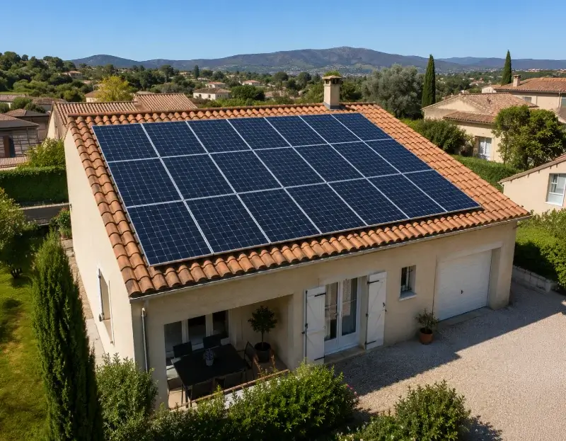 Prime à l'autoconsommation panneaux solaires La Clotte — aide financière de l'État
